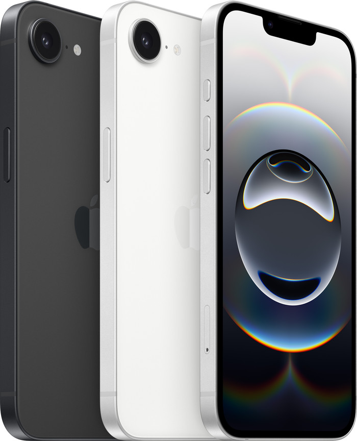 Apple iPhone 16e 128GB Zwart samengesteld product