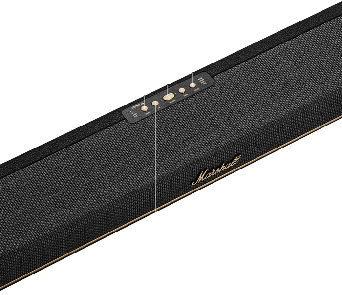 Marshall Heston 60 Zwart detail
