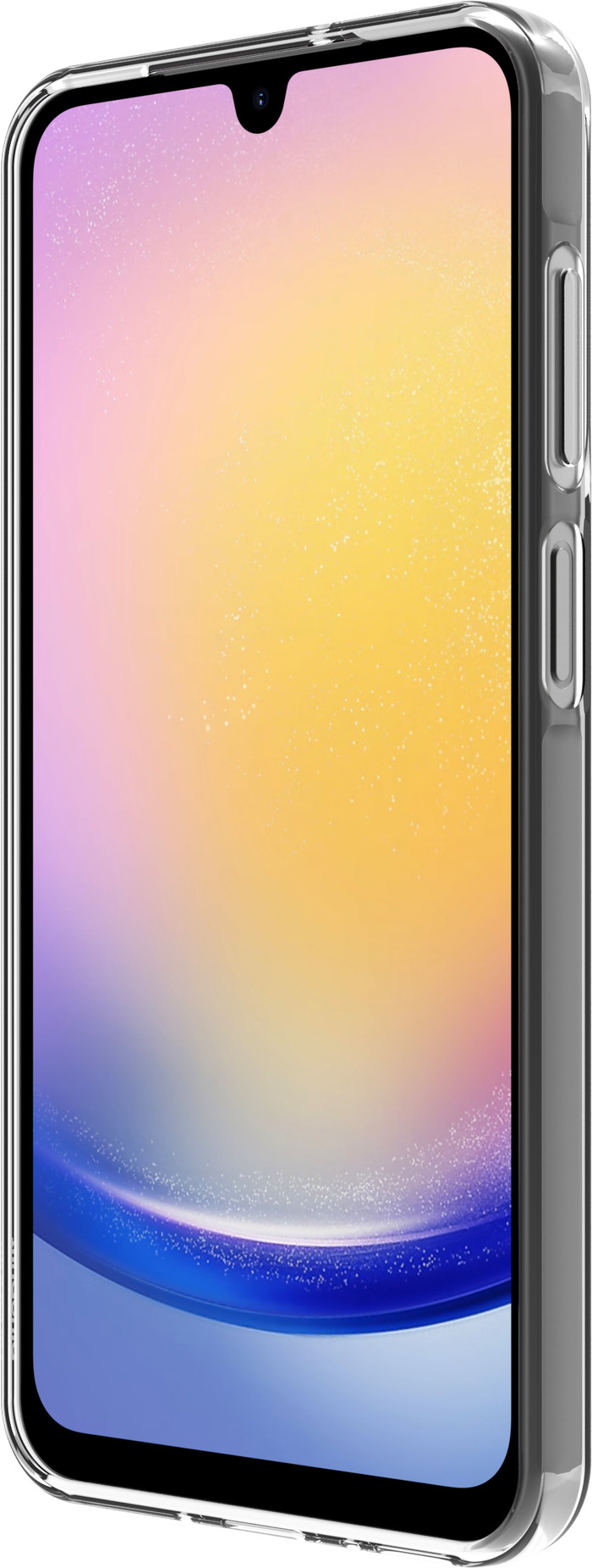 BlueBuilt Samsung Galaxy A26 Back Cover Transparant linkerkant