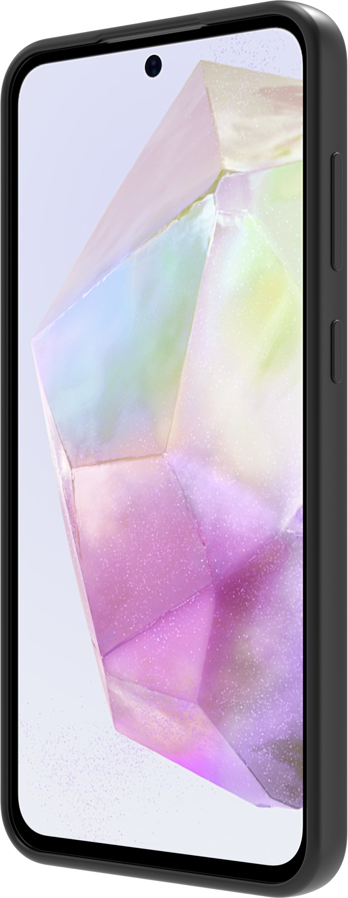 BlueBuilt Samsung Galaxy A36 Back Cover Zwart linkerkant