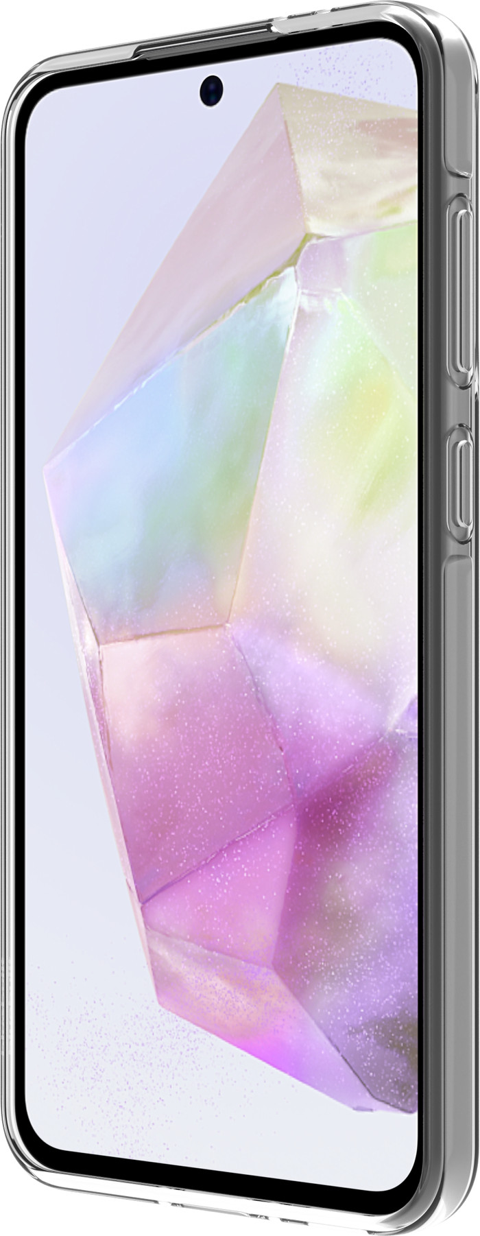 BlueBuilt Samsung Galaxy A36 Back Cover Transparant linkerkant