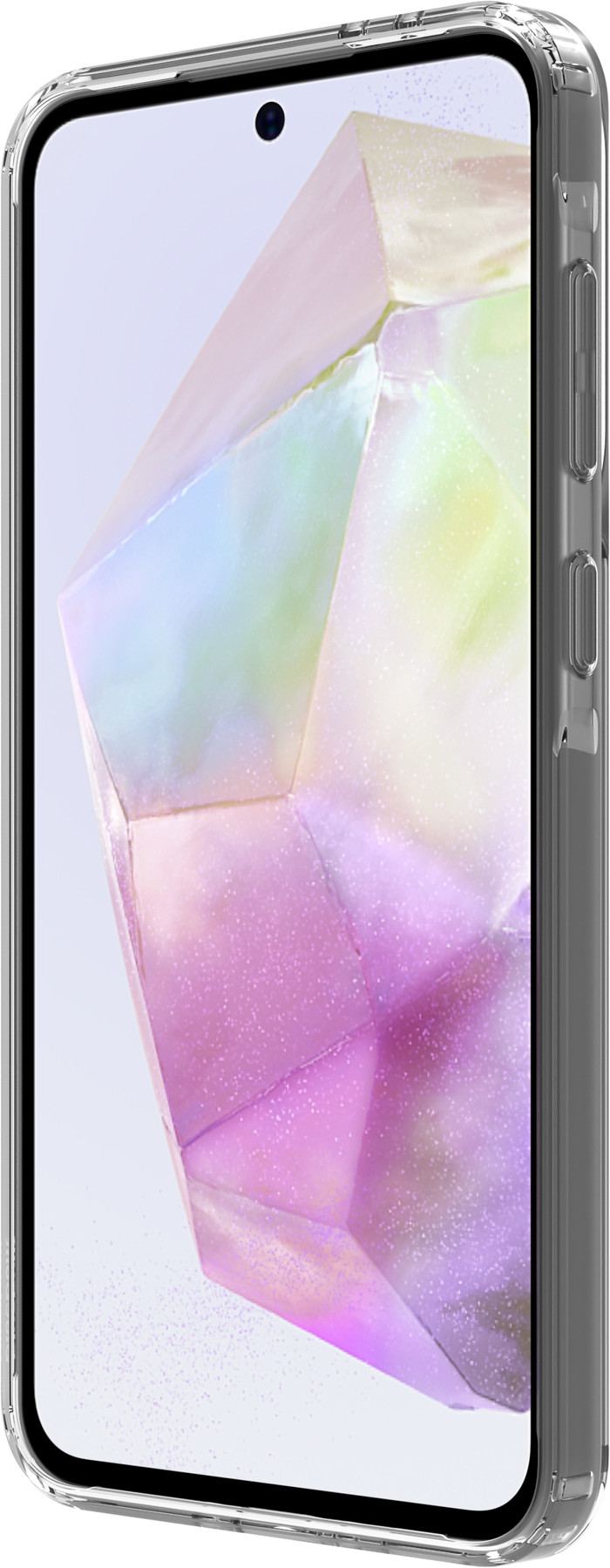BlueBuilt Protective Back Cover Samsung Galaxy A36 Transparent left side
