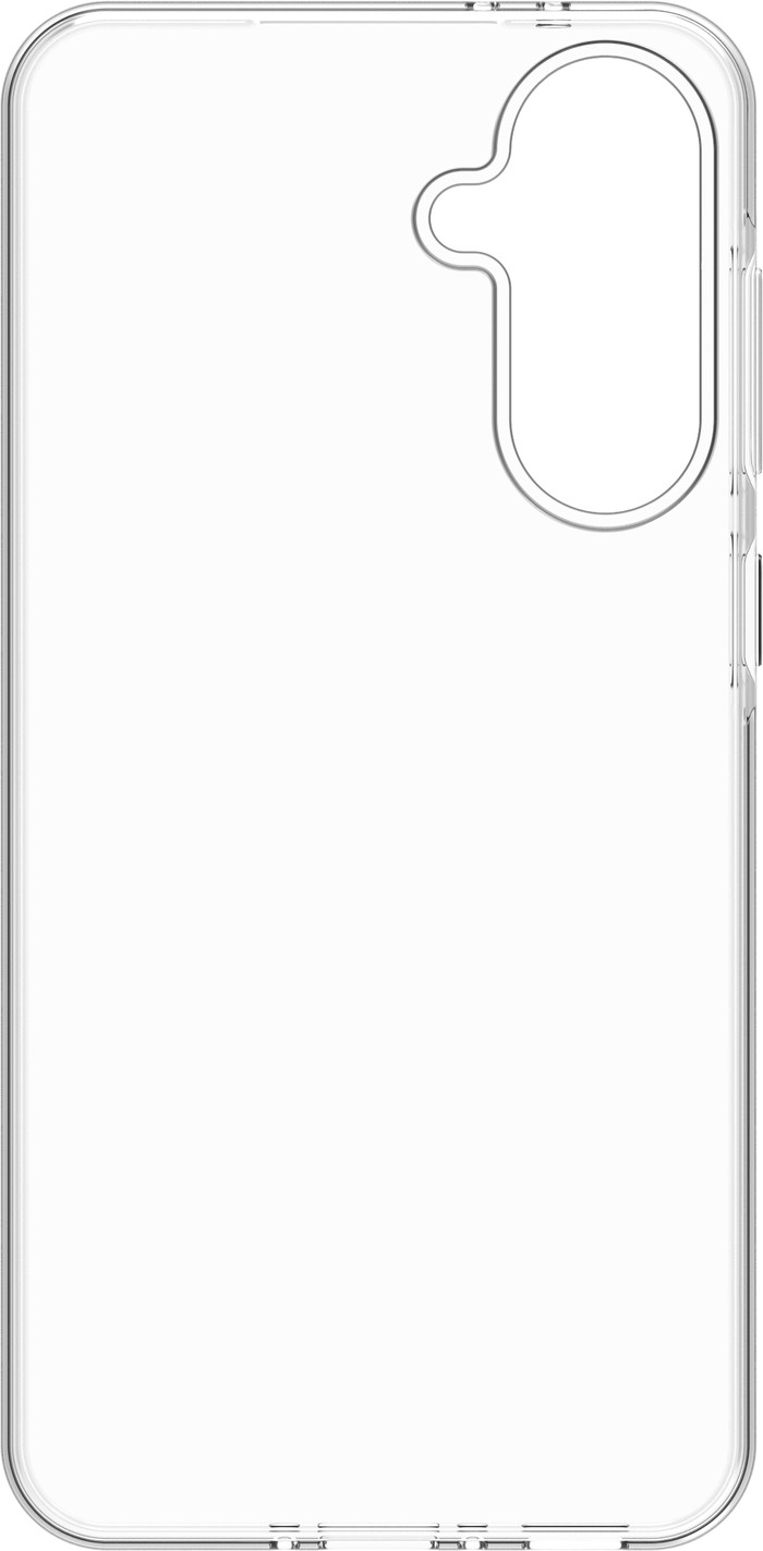 BlueBuilt Back Cover Samsung Galaxy A56 Transparant + Privacy Screenprotector voorkant