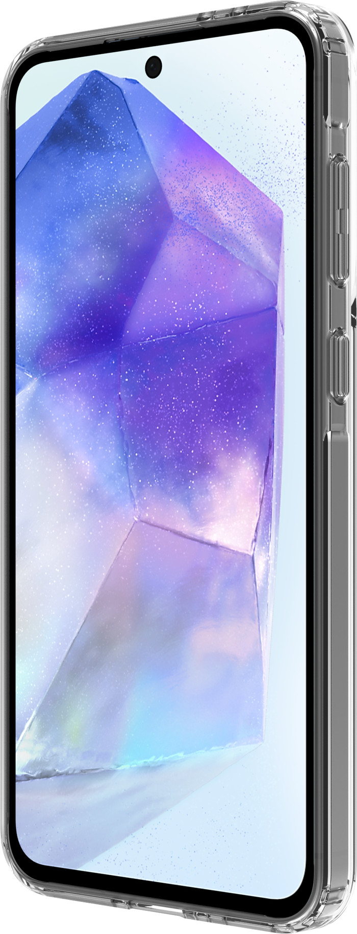 BlueBuilt Protective Back Cover Samsung Galaxy A56 Transparent left side
