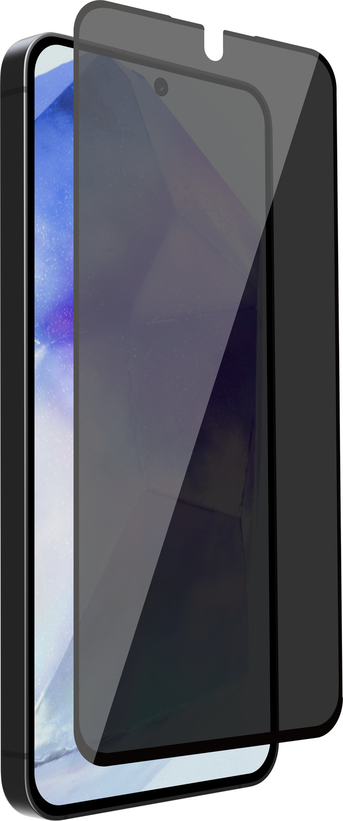 BlueBuilt Samsung Galaxy A56 Privacy Filter Screenprotector Glas voorkant