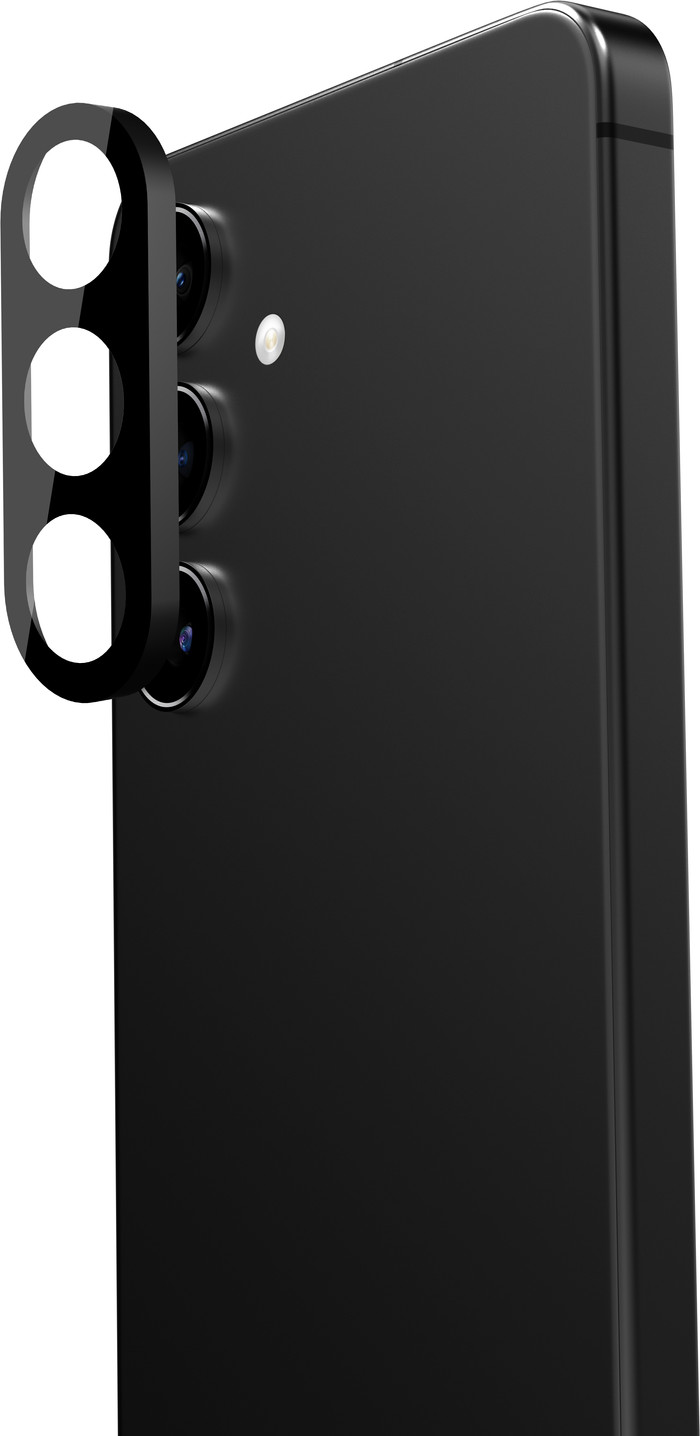 BlueBuilt Samsung Galaxy A56 Camera Lens Protector Aluminium Zwart detail