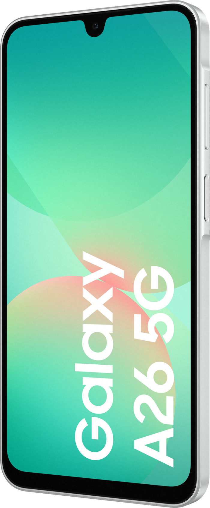 Samsung Galaxy A26 128GB Wit 5G + Basis Accessoirepakket voorkant
