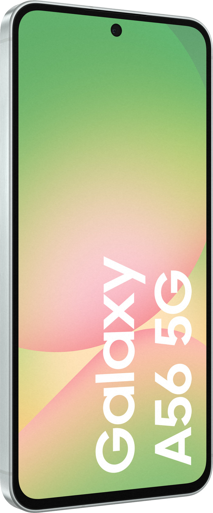 Samsung Galaxy A56 256GB Groen 5G + Basis Accessoirepakket voorkant