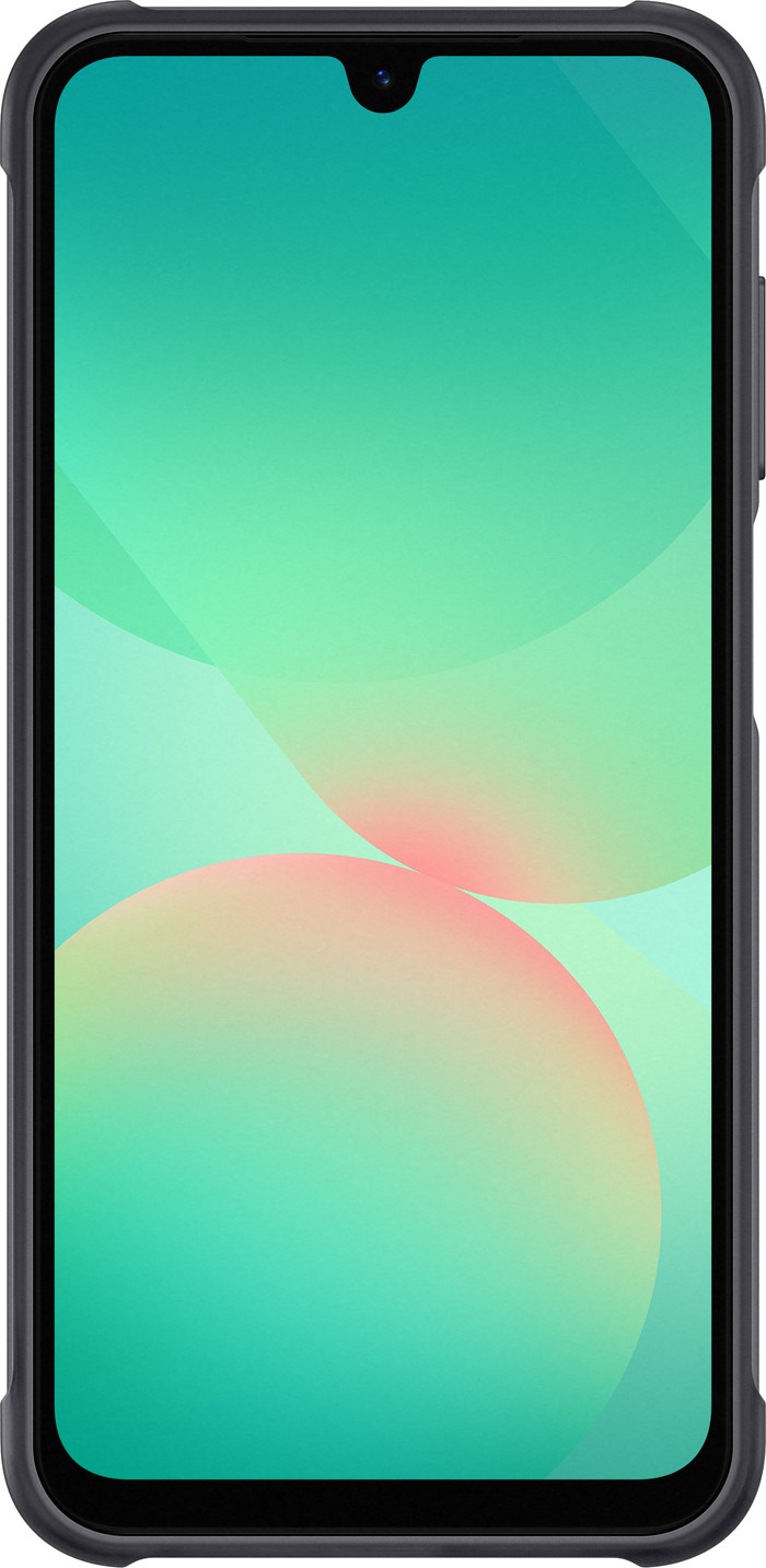 Samsung Galaxy A26 Rugged Back Cover Zwart voorkant