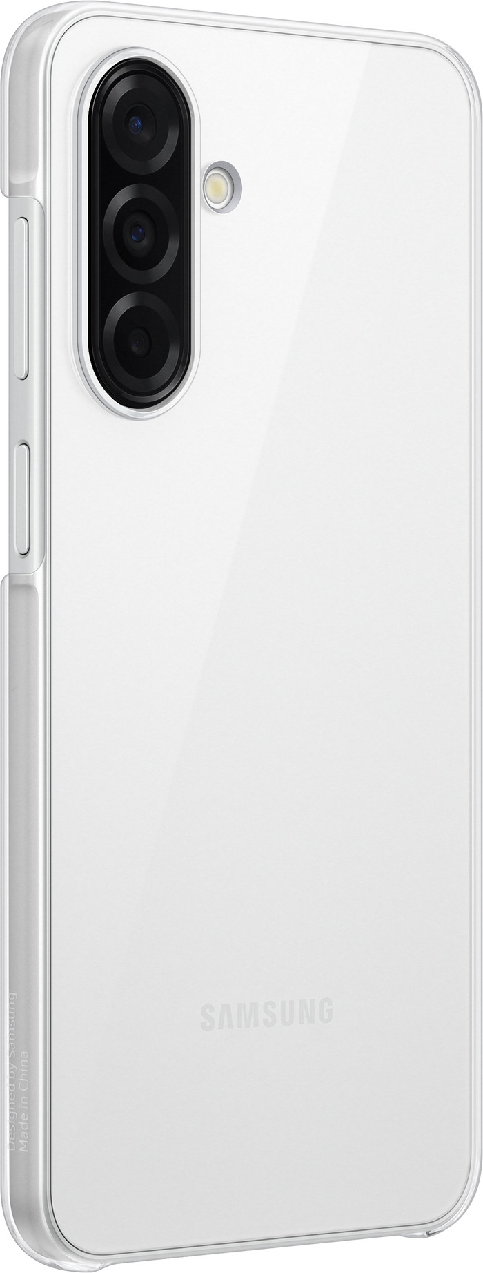 Samsung Galaxy A26 Soft Case Back Cover Transparant rechterkant