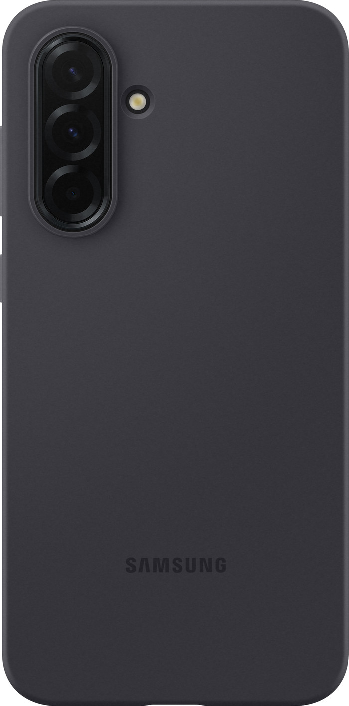 Samsung Galaxy A36 Siliconen Back Cover Zwart Main Image