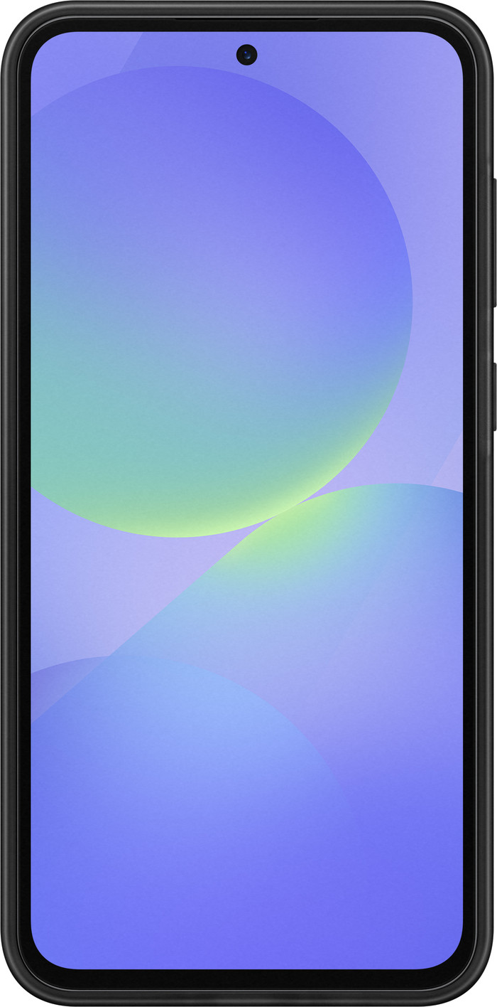 Samsung Galaxy A36 Card Slot Back Cover Zwart voorkant
