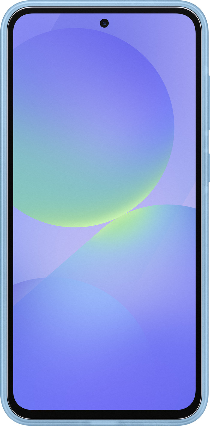 Samsung Galaxy A36 Card Slot Back Cover Blauw voorkant