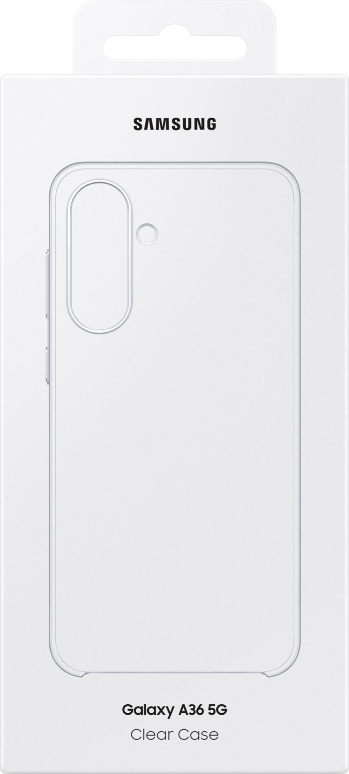Samsung Galaxy A36 Soft Case Back Cover Transparant verpakking