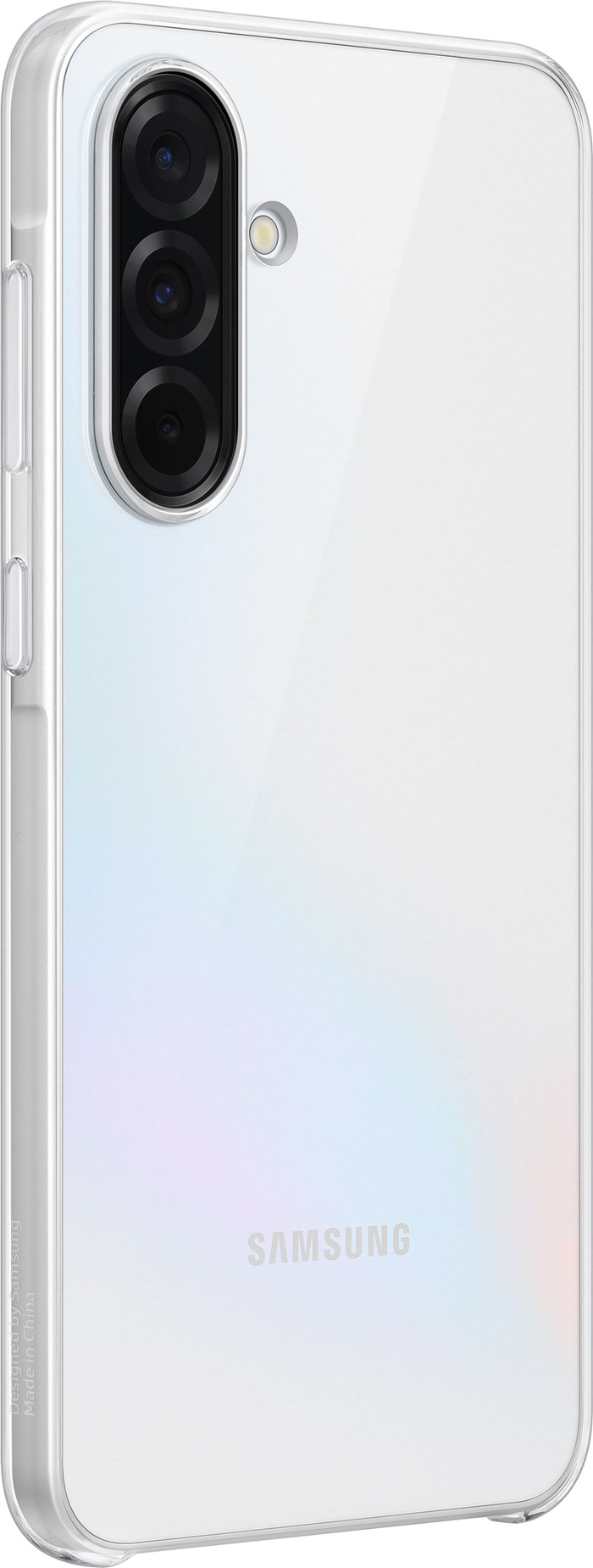 Samsung Galaxy A36 Soft Case Back Cover Transparant rechterkant