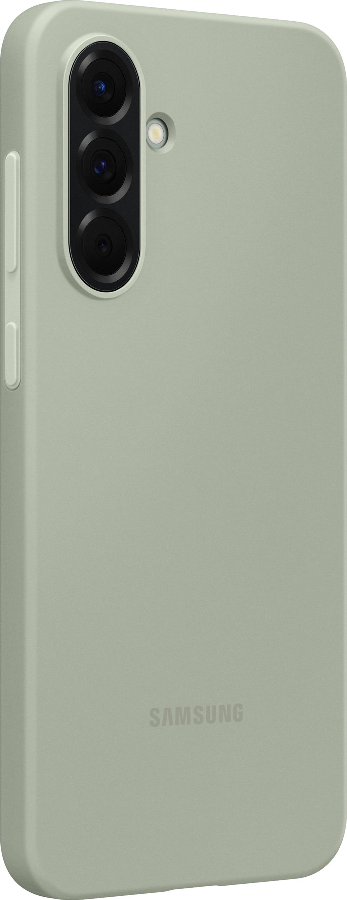 Samsung Galaxy A56 Siliconen Back Cover Groen rechterkant