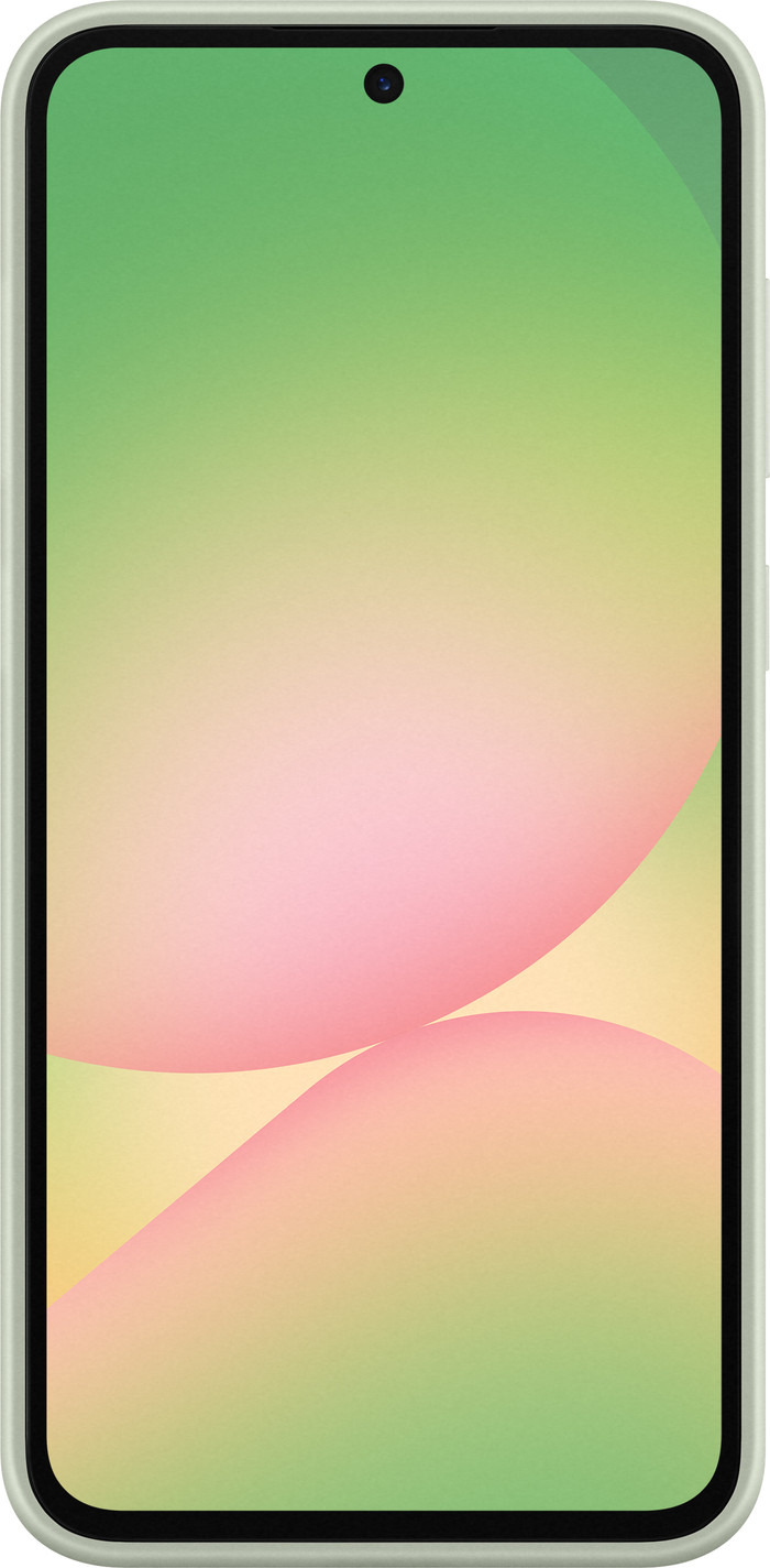 Samsung Galaxy A56 Siliconen Back Cover Groen voorkant