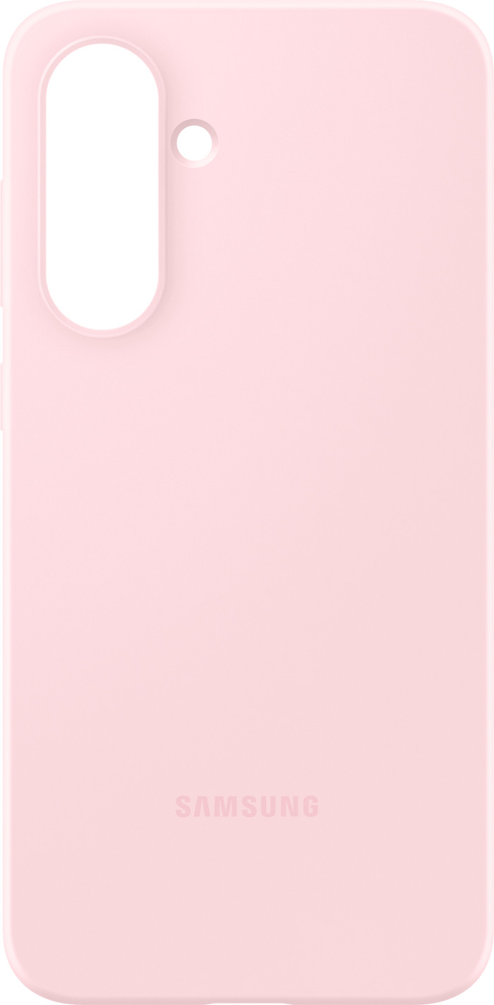 Samsung Galaxy A56 Siliconen Back Cover Roze achterkant