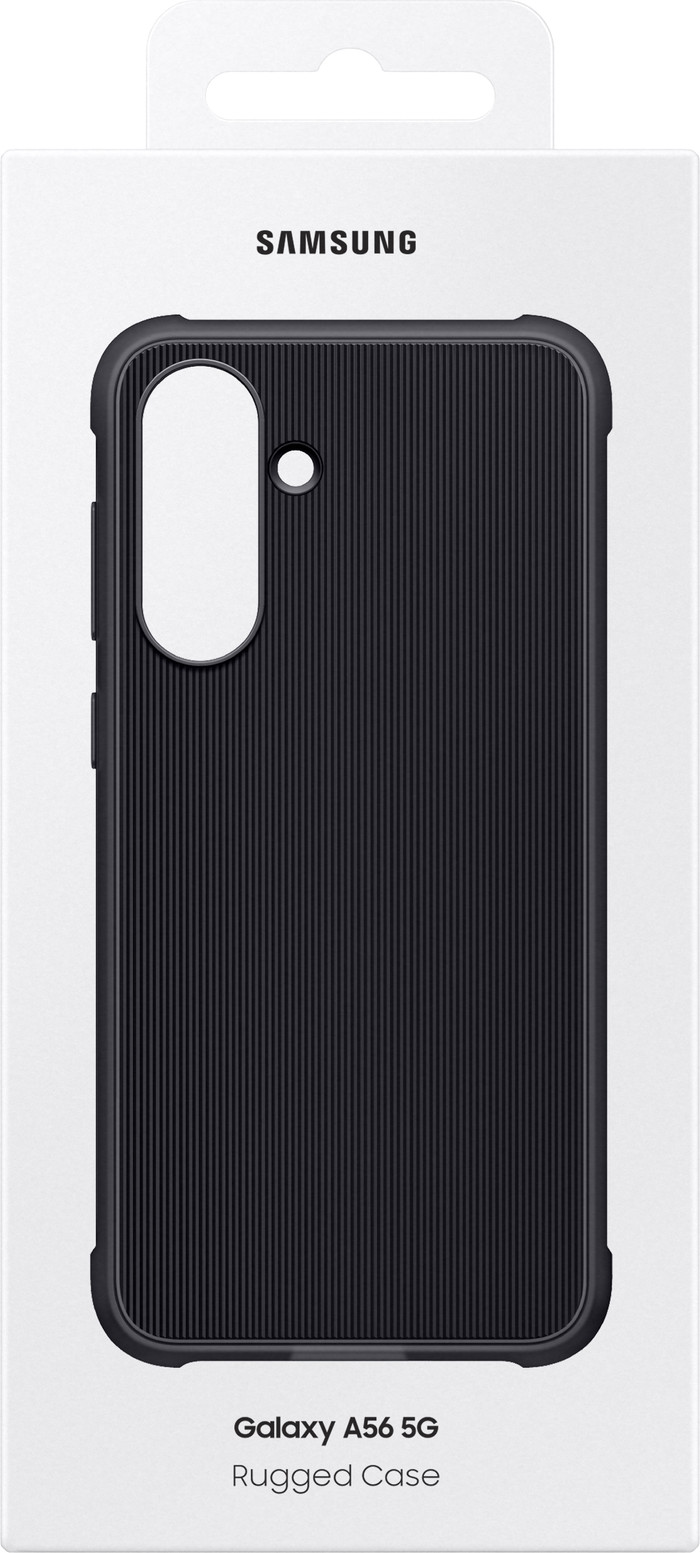 Samsung Galaxy A56 Rugged Back Cover Black packaging