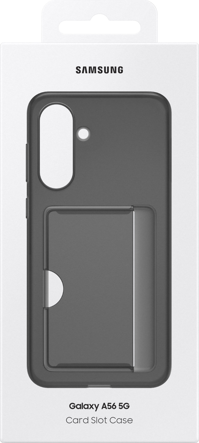 Samsung Galaxy A56 Card Slot Back Cover Zwart verpakking