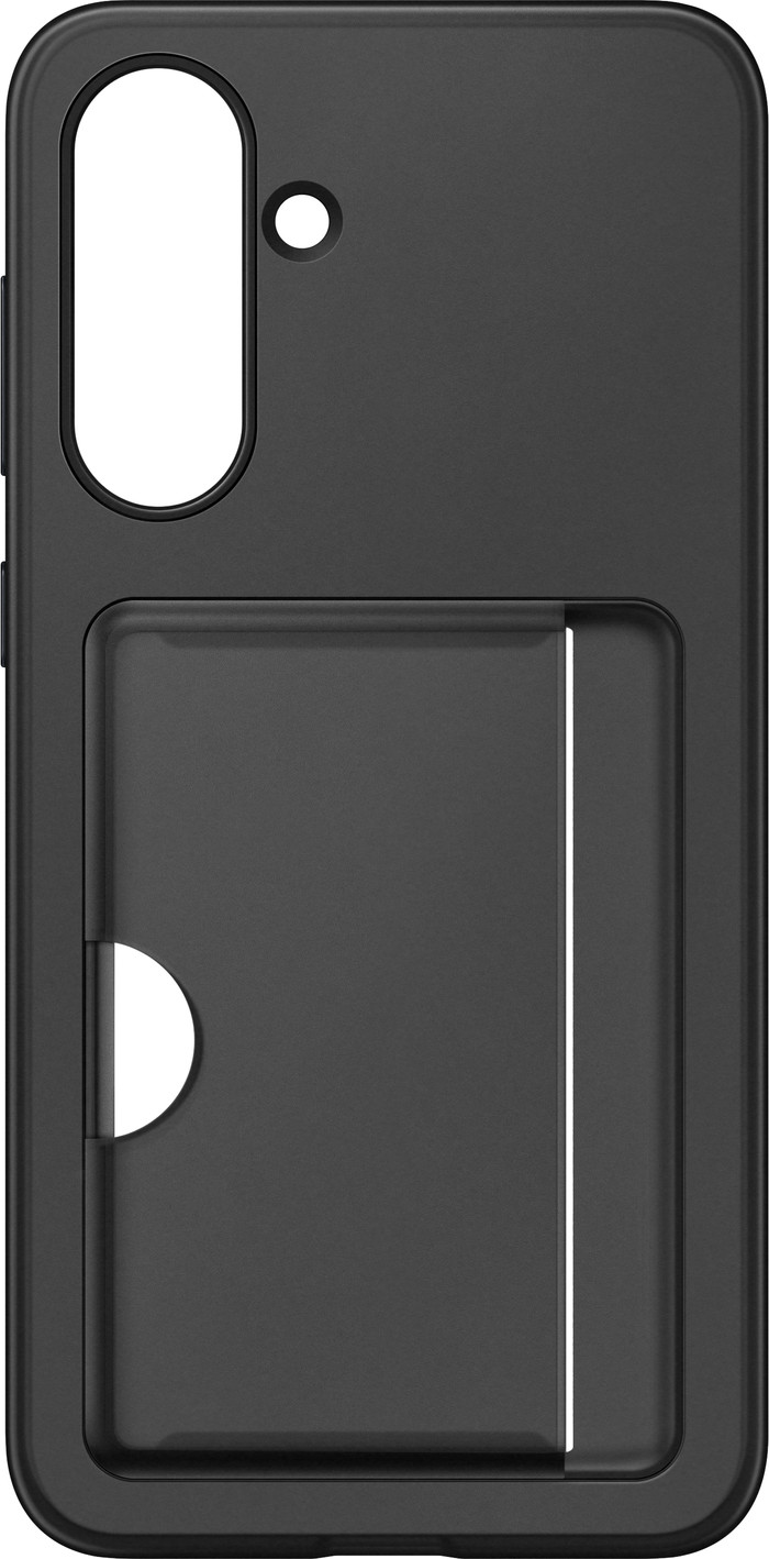 Samsung Galaxy A56 Card Slot Back Cover Zwart achterkant