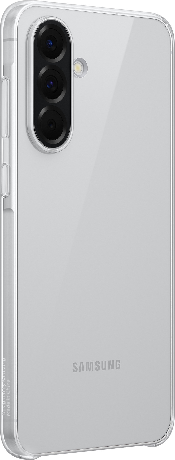 Samsung Galaxy A56 Soft Case Back Cover Transparant rechterkant