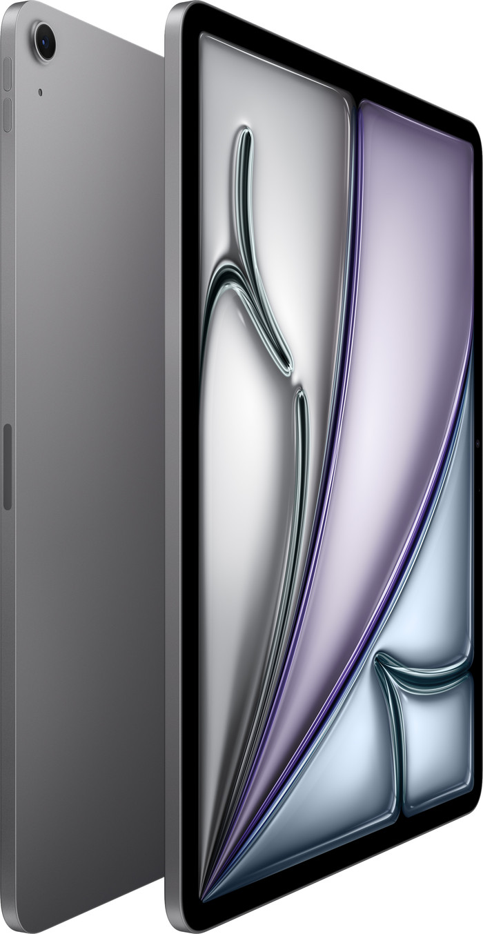 Apple iPad Air (2025) 13 inch 128GB Wifi + 5G Space Gray linkerkant