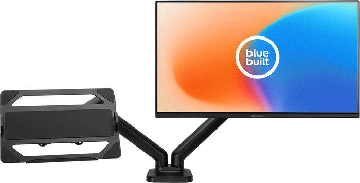 BlueBuilt Universal Laptop Holder for Monitor Arms front