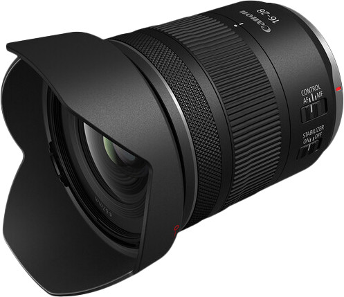 Canon RF 16-28mm f/2.8 IS STM rechterkant