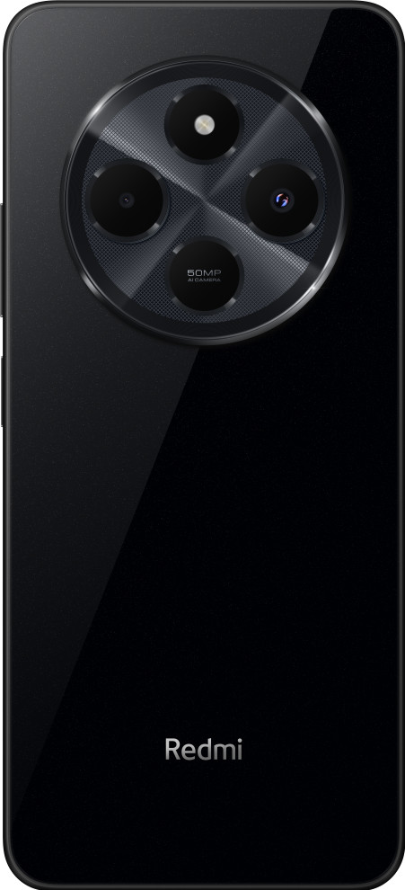 Redmi 14C 128GB Black 4G + BlueBuilt Charger with USB-A Port 18W Black back