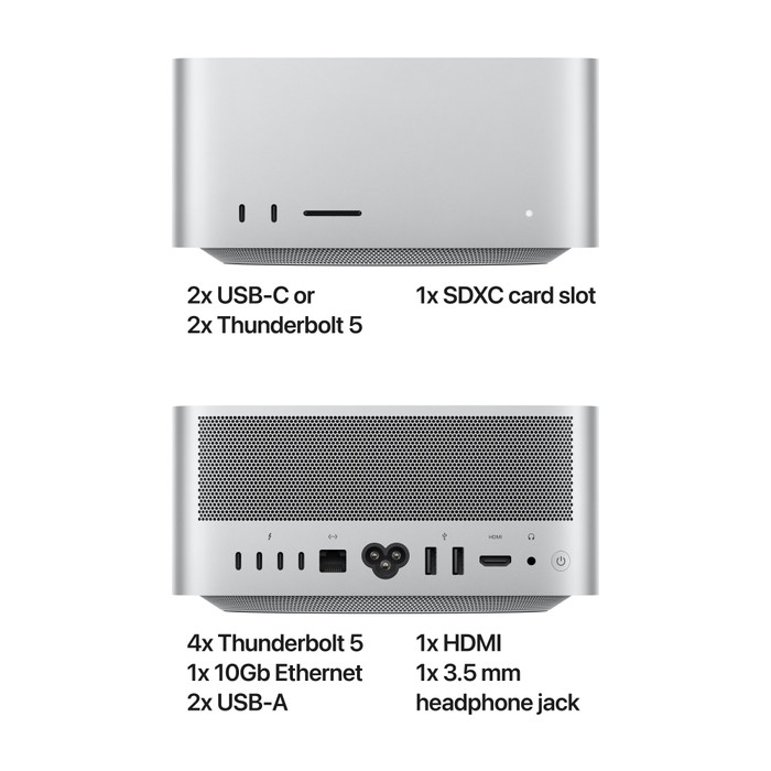 Apple Mac Studio (2025) M4 Max (14 Core CPU/32 Core GPU) 36GB/512GB visual supplier