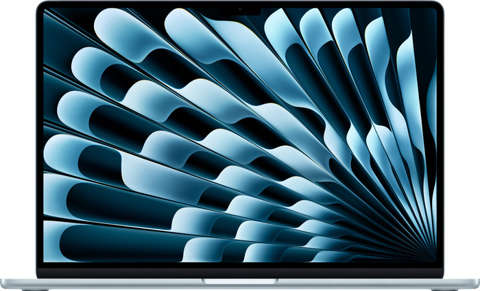 Apple MacBook Air 15 inch (2025) M4 (10 CPU/10 GPU) 16GB/256GB Hemelsblauw AZERTY Main Image
