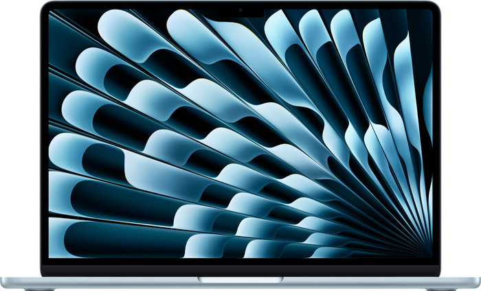 Apple MacBook Air 13 inch (2025) M4 (10 CPU/10 GPU) 16GB/512GB Hemelsblauw  QWERTY Main Image