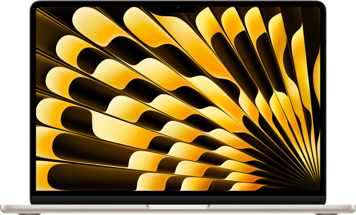 Apple MacBook Air 13 inch (2025) M4 (10 CPU/10 GPU) 16GB/512GB Sterrenlicht QWERTY Main Image
