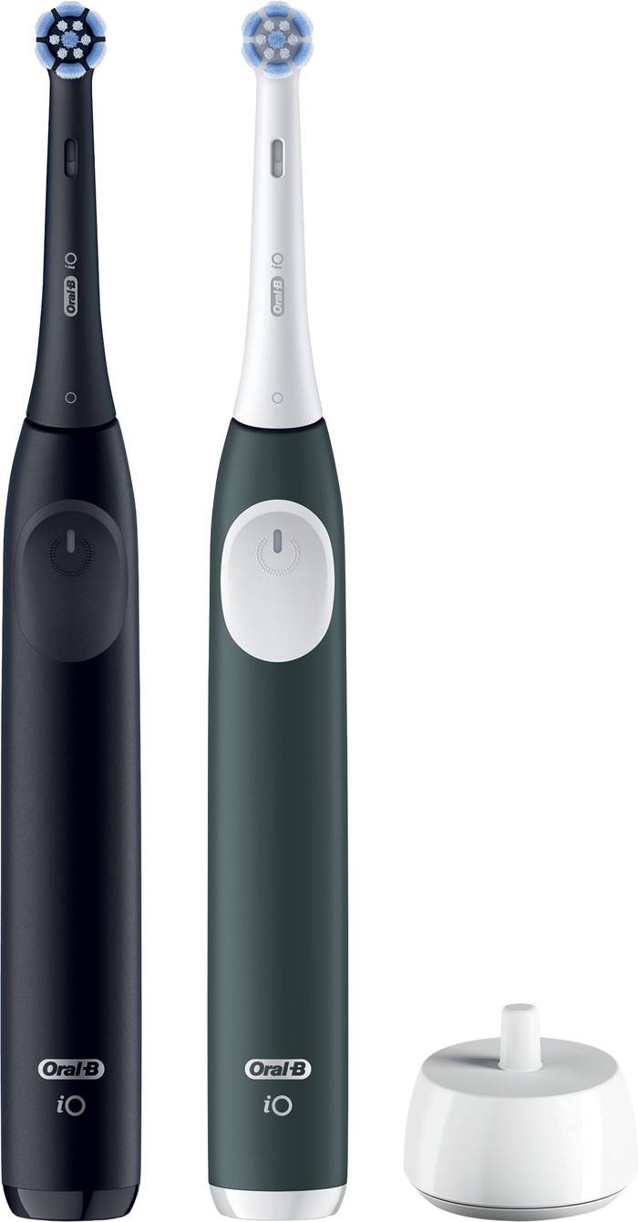Oral-B iO 2 Zwart en Groen Duo Pack Main Image