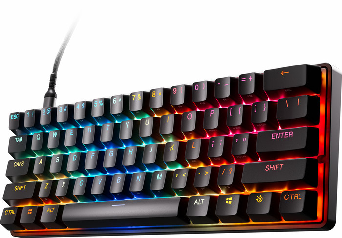 SteelSeries Apex Pro Mini Gen 3 Gaming Keyboard QWERTY right side