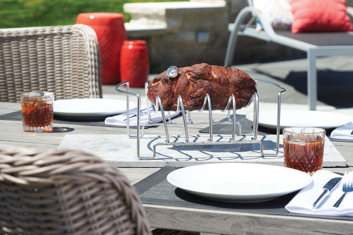 Napoleon Meatloverspakket product in gebruik