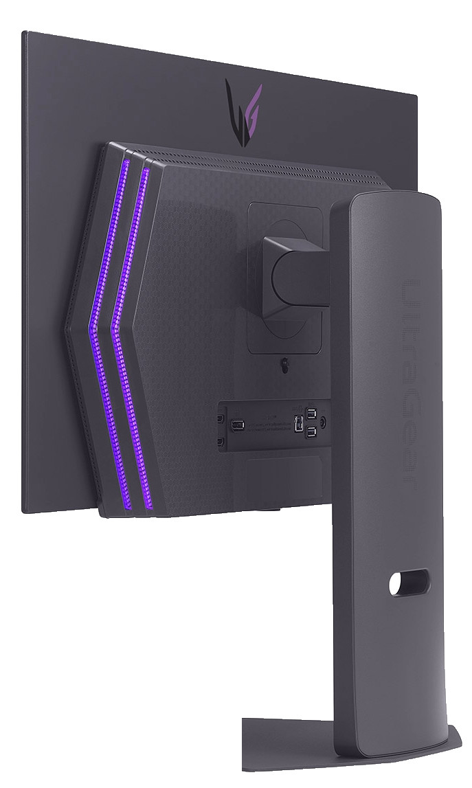 LG UltraGear 27GX790A-B achterkant
