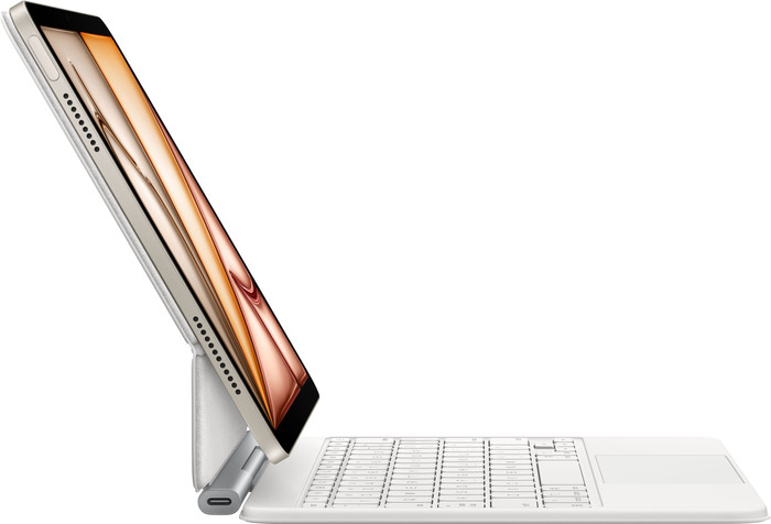 Apple iPad Air (2025) 11 inch 256GB Wifi Space Gray + Apple Magic Keyboard QWERTY Wit detail