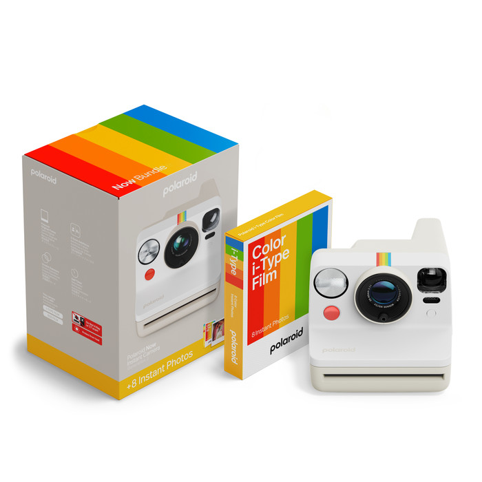 Polaroid Now 3 Weiß + Color Film (8 Stück) Main Image