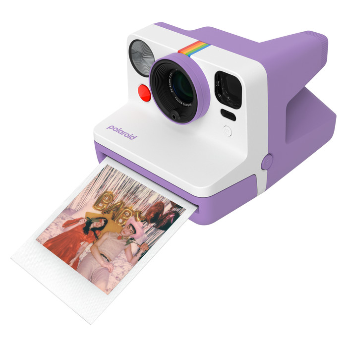 Polaroid Now 3 Purple + Color Film (8 units) right side