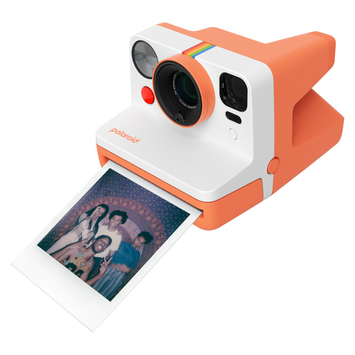 Polaroid Now 3 Coral product in use