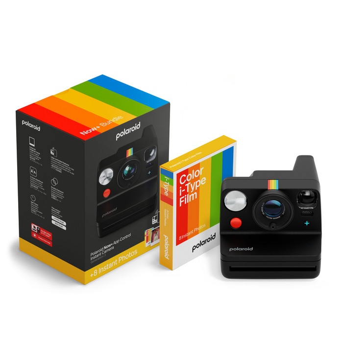 Polaroid Now+ 3 Zwart + Color Film (8 stuks) Main Image