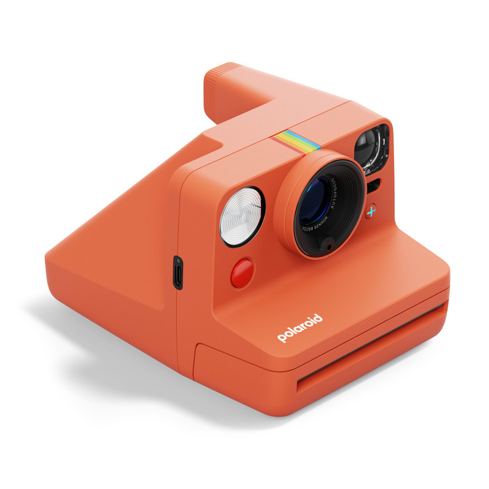 Polaroid Now+ 3 Koralle linke seite