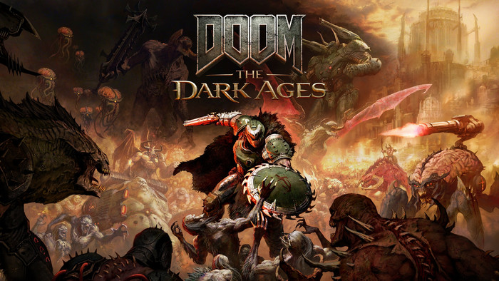 DOOM: The Dark Ages PS5 product in gebruik