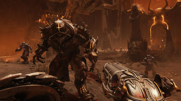 DOOM: The Dark Ages PS5 product in gebruik