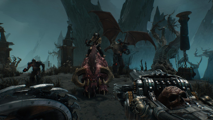 DOOM: The Dark Ages PS5 product in gebruik