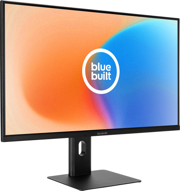 BlueBuilt 27 inch Full HD Monitor met USB C voorkant