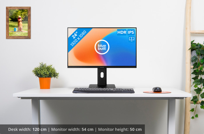 BlueBuilt 24 inches Full HD Monitor visual Coolblue 1