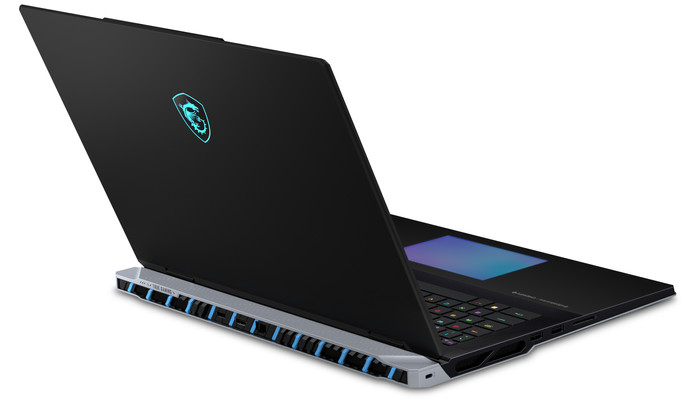 MSI Titan 18 HX AI A2XWJG-235BE AZERTY back